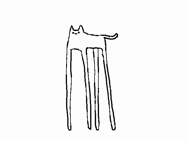 cats long legs Memes & GIFs - Imgflip