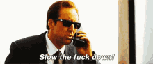 Slow Down GIF - Slow Down Nicholas Cage Lord Of War GIFs