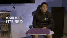 Your Hair Its Red Clg Tafo GIF - Your Hair Its Red Clg Tafo Red Hair GIFs