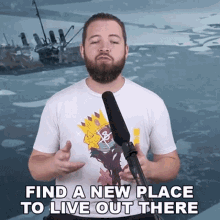 Find A New Place To Live Out There Bricky GIF - Find A New Place To Live Out There Bricky Bigbrickplays GIFs