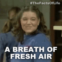 A Breath Of Fresh Air Natalie Green GIF - A Breath Of Fresh Air Natalie Green The Facts Of Life GIFs