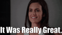 Chicago Med Natalie Manning GIF - Chicago Med Natalie Manning It Was Really Great GIFs