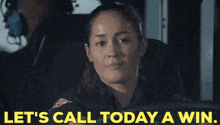 Station 19 Andy Herrera GIF - Station 19 Andy Herrera Lets Call Today A Win GIFs