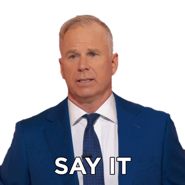 Say It Gerry Dee Sticker - Say It Gerry Dee Family Feud Canada Stickers