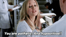Greys Anatomy Lexie Grey GIF - Greys Anatomy Lexie Grey You Are Pathetic GIFs