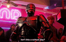 Robocop Isnt This A School Day GIF - Robocop Isnt This A School Day School Day GIFs