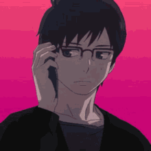 Anime Guy GIF - Anime Guy Eyeglasses GIFs