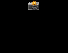 a picture of a camera taking a picture with a flash