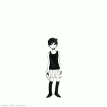 Omori Macarena GIF - Omori Macarena Animated Drawings GIFs