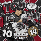 New Orleans Saints (14) Vs. Atlanta Falcons (10) Third Quarter GIF - Nfl National Football League Football League GIFs