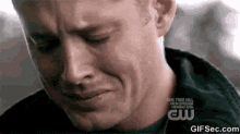 Supernatural Crying GIF - Supernatural Crying Dean GIFs
