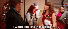 Christmas Alcohol GIF - The Office Alcohol Another GIFs