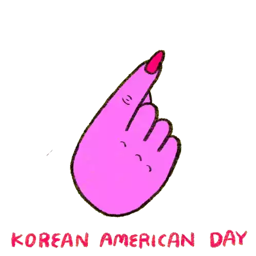Bts Kpop Sticker - Bts Kpop Happy Korean American Day Stickers