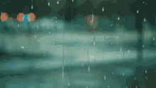Raining See Through Window GIF