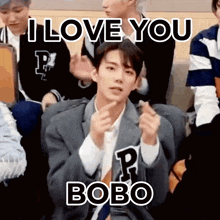 I Love You Bobo GIF - I Love You Bobo 1intaker GIFs