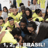 1 2 3 Brasil Cbf GIF - 1 2 3 Brasil Cbf Confederação Brasileira De Futebol GIFs