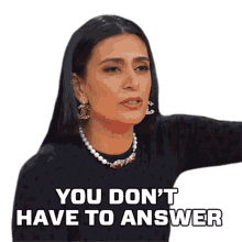 you dont have to answer manjit minhas dragons den dont answer stop answering