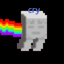 Nyan Ghast Pixel GIF - Nyan Ghast Pixel GIFs