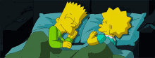 The Simpsons Bart And Lisa GIF - The Simpsons Bart And Lisa High Five GIFs