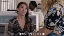 Honestly, Probably Both GIF - Sutton Foster Liza Miller Honestly GIFs