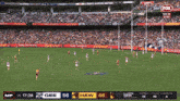 a fox live broadcast of a soccer game with the score at 46 to 46