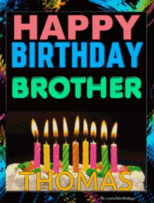 Happy Birthday Brother GIFs | Tenor
