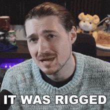 It Was Rigged Aaron Brown GIF - It Was Rigged Aaron Brown Bionicpig GIFs