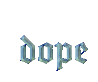 Text Dope Sticker - Text Dope Nope Stickers