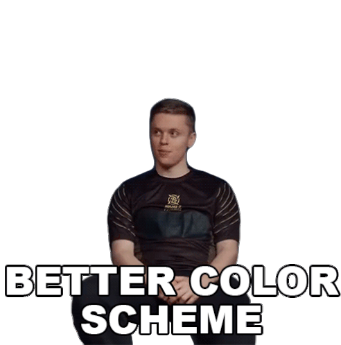 Better Color Scheme Erik Gustafsson Sticker - Better Color Scheme Erik Gustafsson Ztr Stickers
