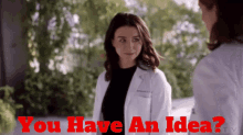 Greys Anatomy Amelia Shepherd GIF - Greys Anatomy Amelia Shepherd You Have An Idea GIFs