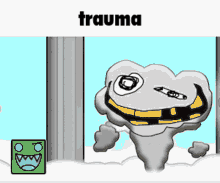 The Corruption Trauma GIF - The Corruption Trauma Cloud Man GIFs