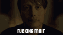 Hannibal Hannibal Lecter GIF - Hannibal Hannibal Lecter Fruit GIFs