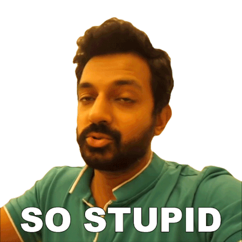 So Stupid Faisal Khan Sticker - So Stupid Faisal Khan So Dumb Stickers
