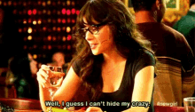 Cant Hide My Crazy Jessica Day GIF - Cant Hide My Crazy Jessica Day Jess GIFs