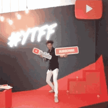 Silly Hilarious GIF - Silly Hilarious Subscribe Button GIFs