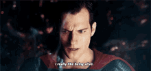 Justice League Superman GIF - Justice League Superman I Really Like Being Alive GIFs