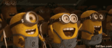 Stoked GIF - Stoked Minions Clapping GIFs