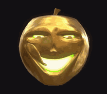 Apple Gold Apple GIF - Apple Gold Apple Green Eyes GIFs