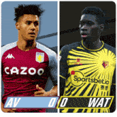Aston Villa F.C. Vs. Watford F.C. Second Half GIF - Soccer Epl English Premier League GIFs
