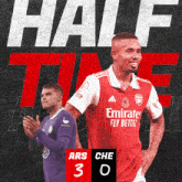 Arsenal F.C. (3) Vs. Chelsea F.C. (0) Half-time Break GIF - Soccer Epl English Premier League GIFs