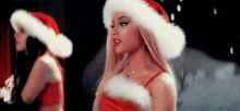 ariana grande dancing christmas music video