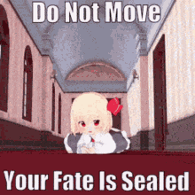 Anime Do Not Move GIF - Anime Do Not Move Fate GIFs