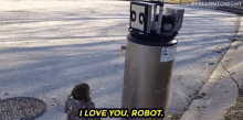 Love You GIF - Hug Fallon Tonight Robot GIFs