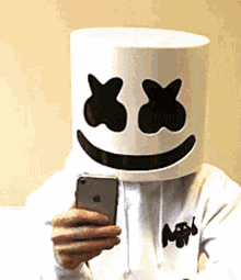 Marshmello Smartphone GIF - Marshmello Smartphone Iphone GIFs