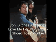 Jon 'B*tches And Hoes Love Me For My Sandal-toed Shoes' Walker GIF - Jon Walker Panic GIFs