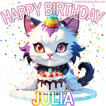 Happy Birthday Julia GIF