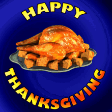 Happy Thanksgiving Thankgiving Turkey GIF