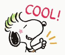 Yes Snoopy GIF