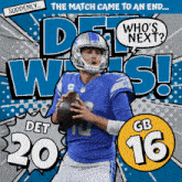 Green Bay Packers (16) Vs. Detroit Lions (20) Post Game GIF - Nfl National Football League Football League GIFs