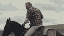 Riding Horse Kevin Costner GIF